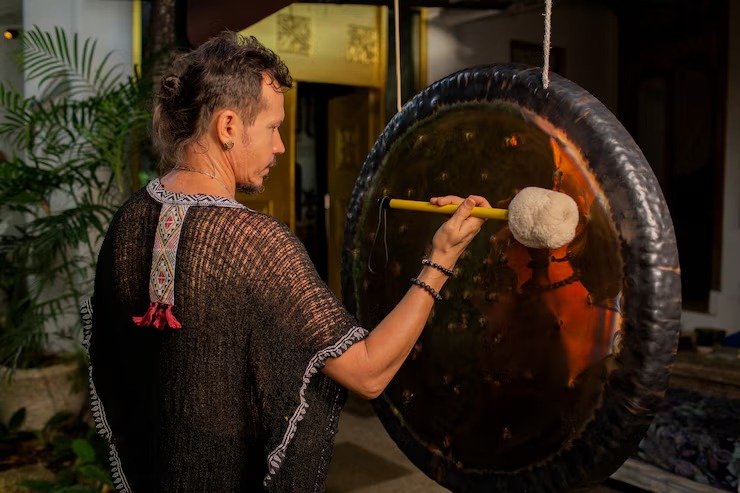 Wax figure display